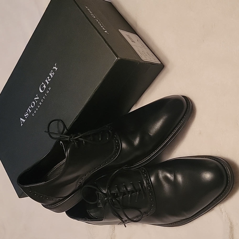 Ashton Gray Dress Shoes